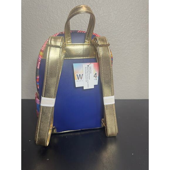 Loungefly WW84 Wonder Women Entertainment Earth Exclusive Mini Backpack NWT main image 6
